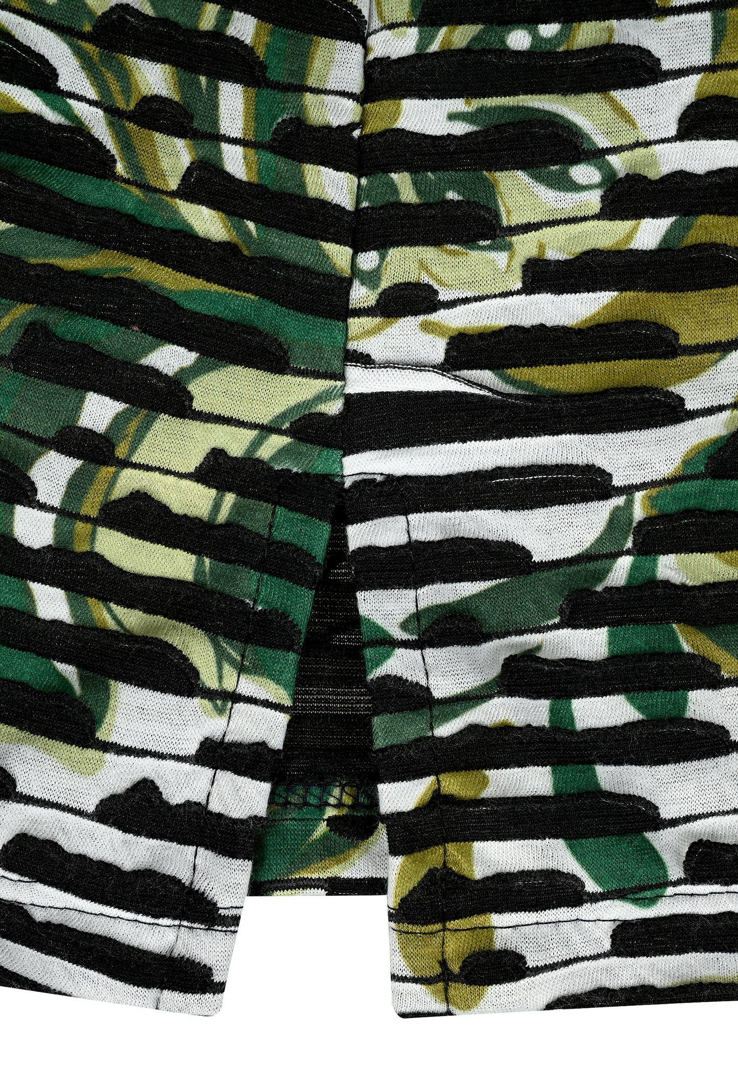 E26264 Shirt FlowerStripe - 12/green-white