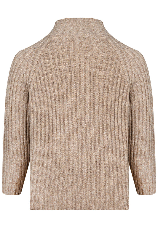 E26765 Sweater Rib Turtle - 03/camel