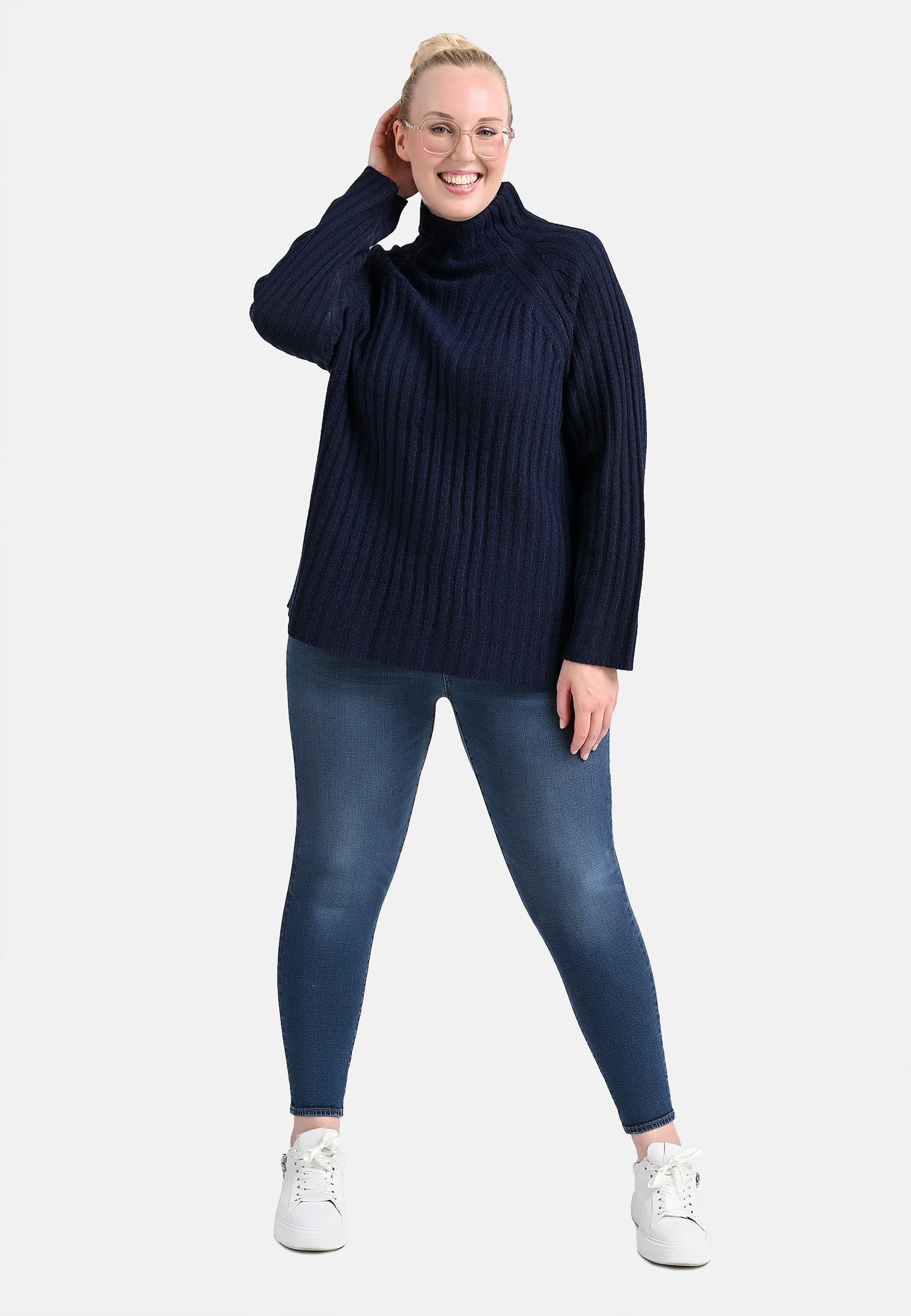 E24784 Pullover Raglan - 16/dark-blue