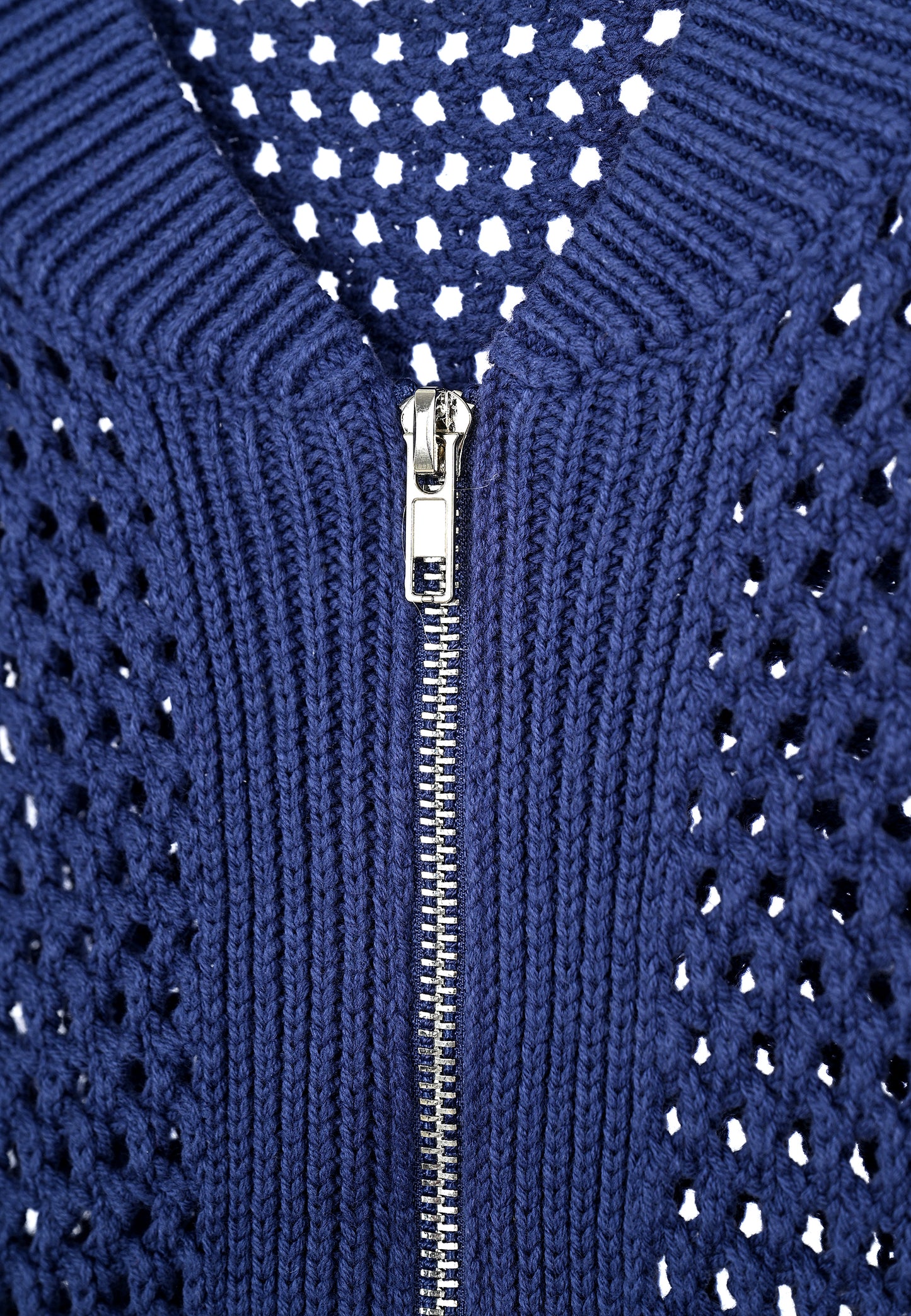 E26273 Zip Cardigan - 16/navy