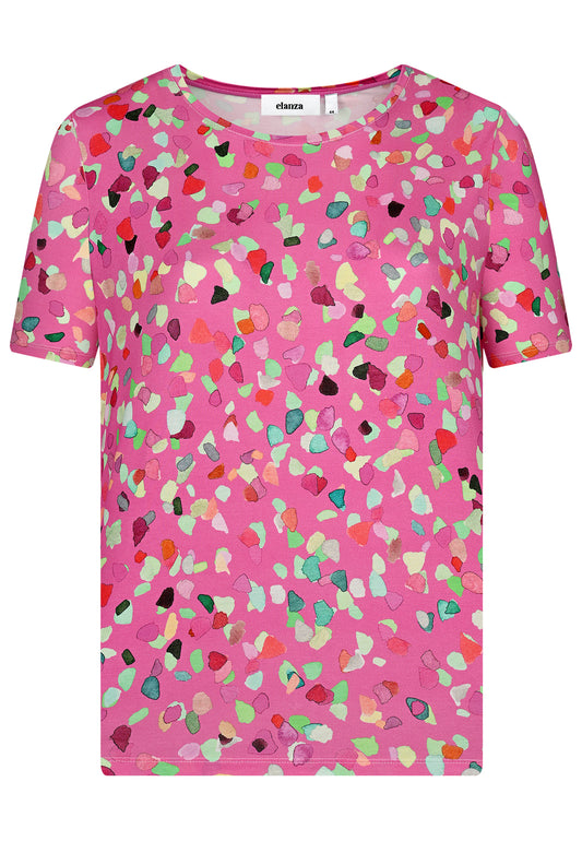 E26363 Shirt Dots Print - 09/pink-multi