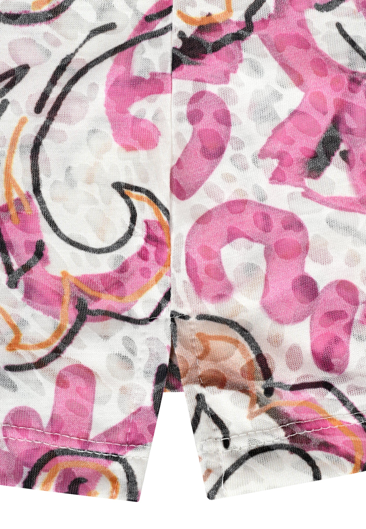 E26365 Shirt Burn Paisley - 09/pink-white