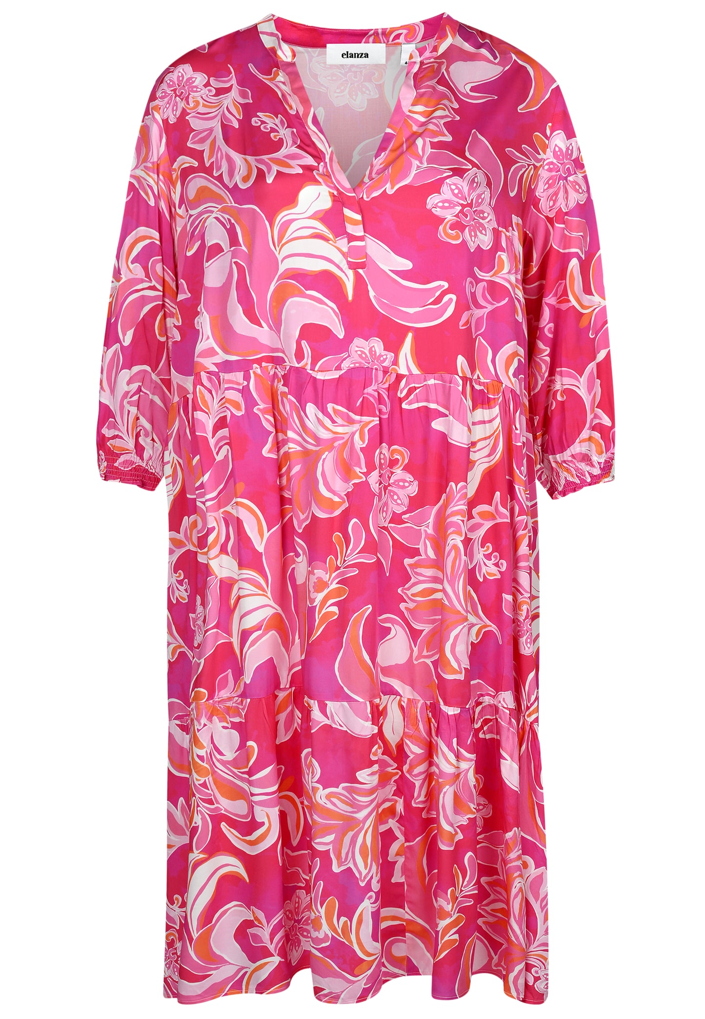 E26368 Dress Ornament - 09/pink-rose