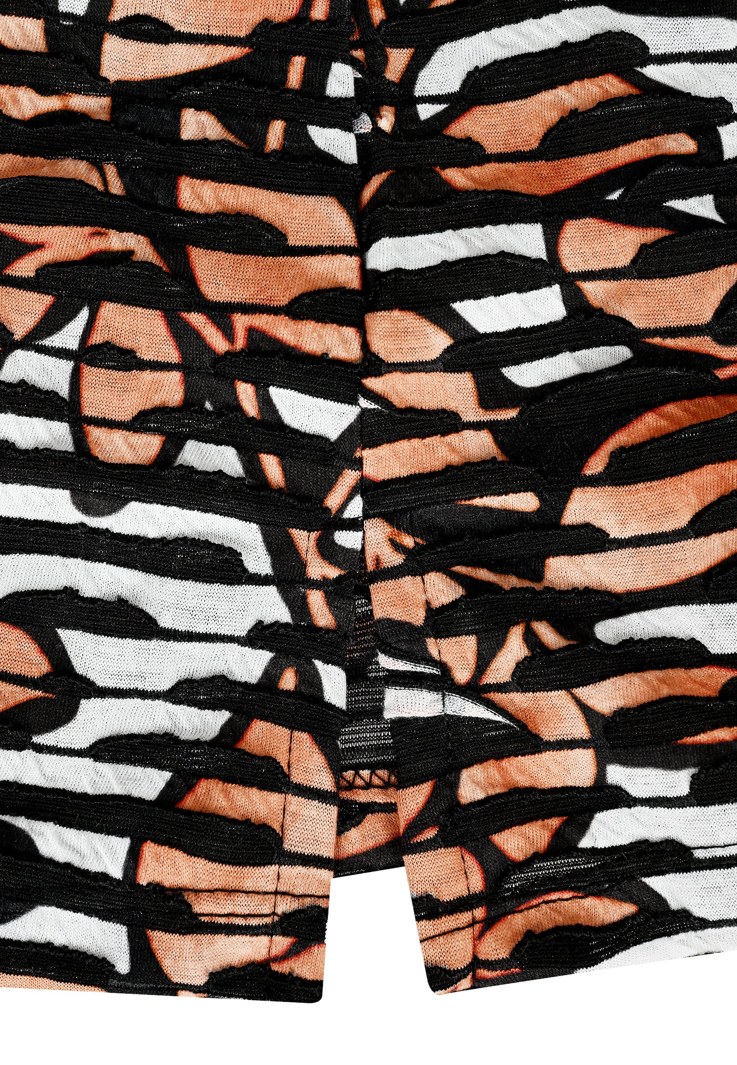 E26383 Shirt Print Waves - 01/white-orange