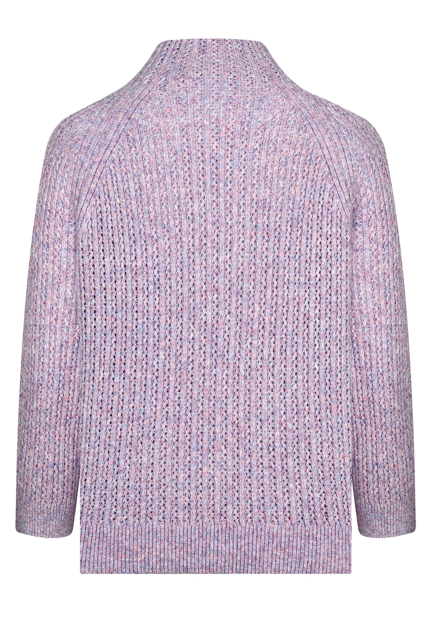 E26561 Pullover Rib Ajour - 08/lilac
