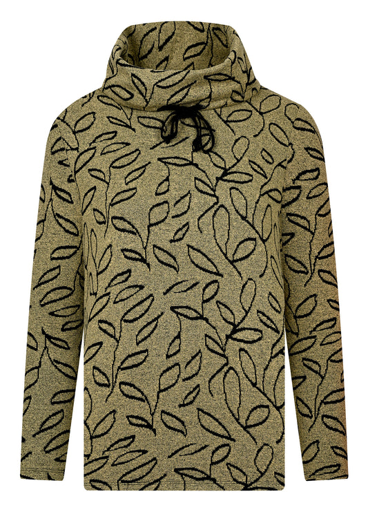 E26665 Shirt Roll Jacq - 04/olive-black