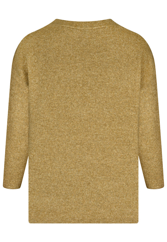 E26666 Open Cardigan - 04/olive