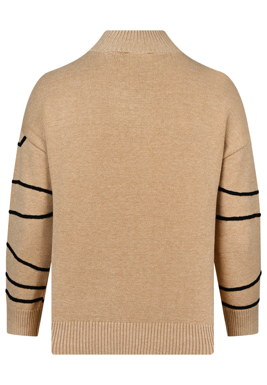 E26761 Sweater TapeStitch - 03/beige-brown